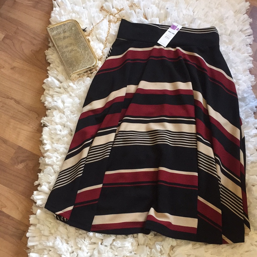Midi skirt multi color